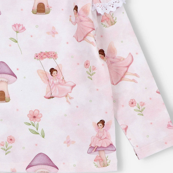 Dziewczęca bluzka z długim rękawem BOB-0015 By o Baby