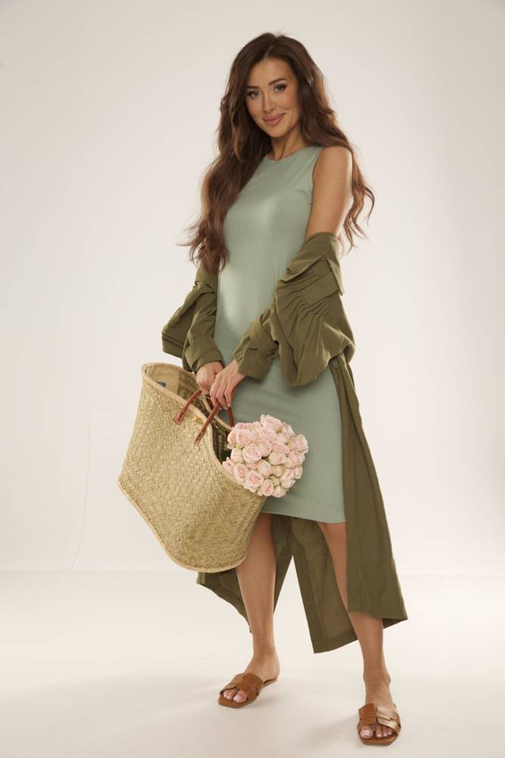 Sukienka damska 707 Freya De Lafense - groszek