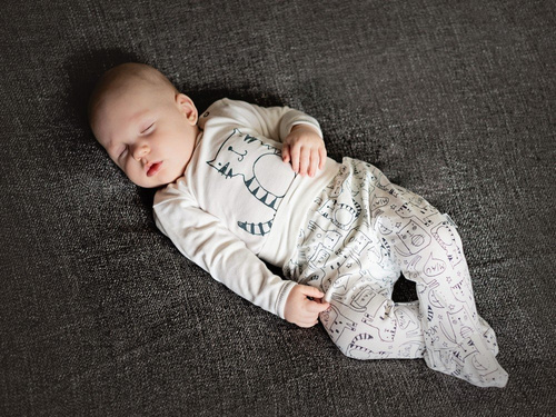 Body z długim rękawem "FRISKY"  Makoma ecru  