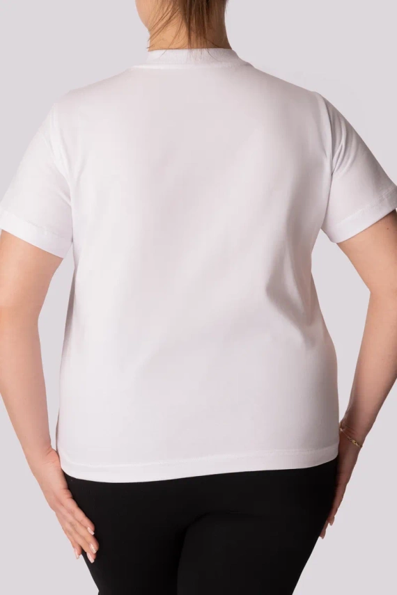 Koszulka damska Regular Base Mona biały