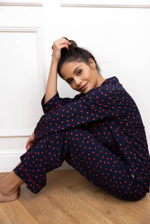 Piżama damska Sophia Sensis -granatowy