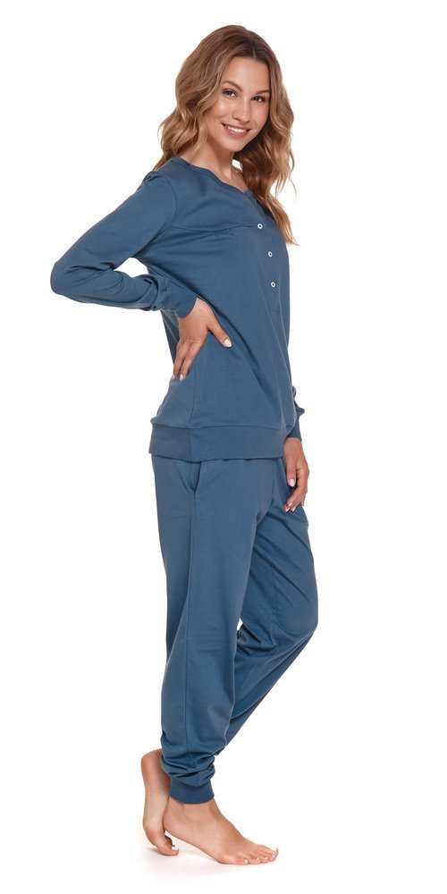 Piżama Damska 4349 Doctor Nap - deep blue