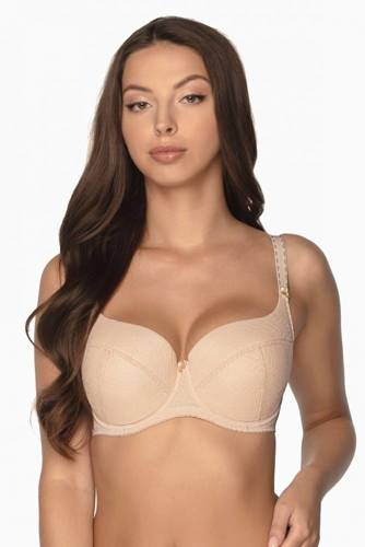 Biustonosz Usztywniany BS 758 Micaela 2 Gaia  czarny biały