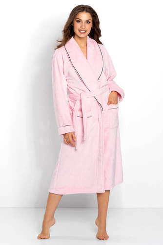 Szlafrok damski Eloise Long Momenti Per Me pink