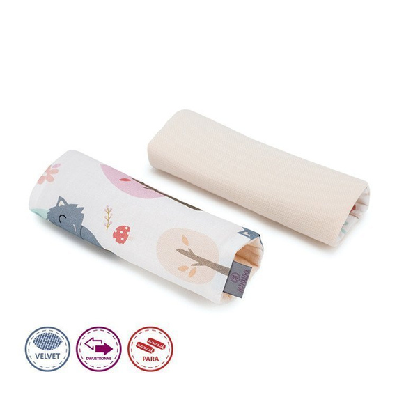 Ochraniacze na pasy Fairies Velvet Makaszka