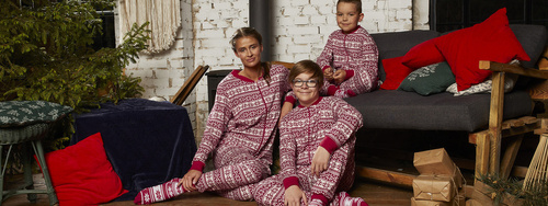 Kombinezon damski Alaska Italian Fashion- czerwony