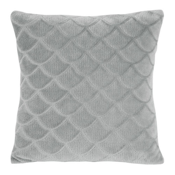 Poszewka dekoracyjna rybie łuski Mery Eurofirany - grafitowa