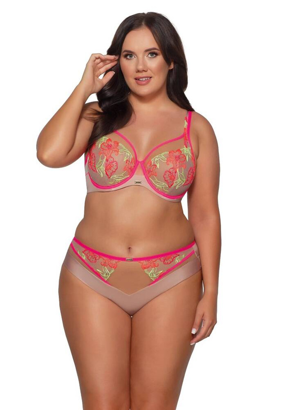 2072 Miękki Biustonosz Ava różowy