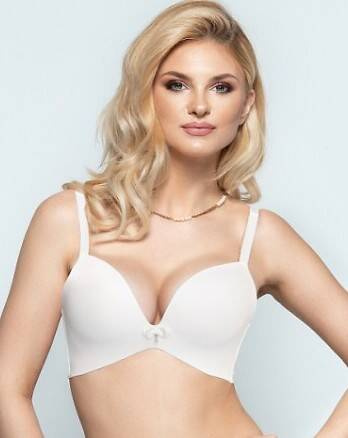 Biustonosz push up bez fiszbin New Chloe Konrad-ecru