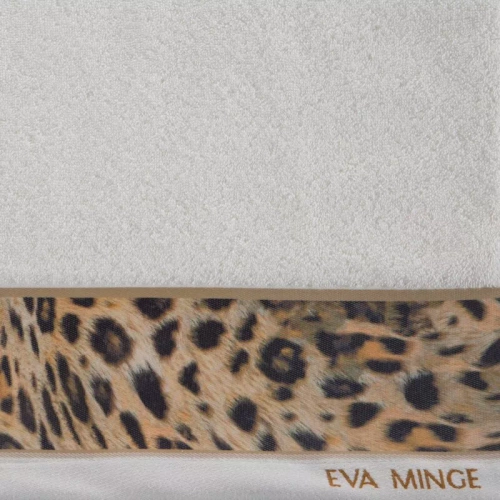Ręcznik Eva Minge Eva 23 pantera Eurofirany kremowy