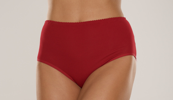 Figi wysokie 018 Sara De lafense - bordowy