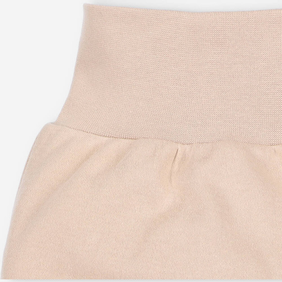 Półśpiochy z bawełny organicznej Turtles Nini brązowy