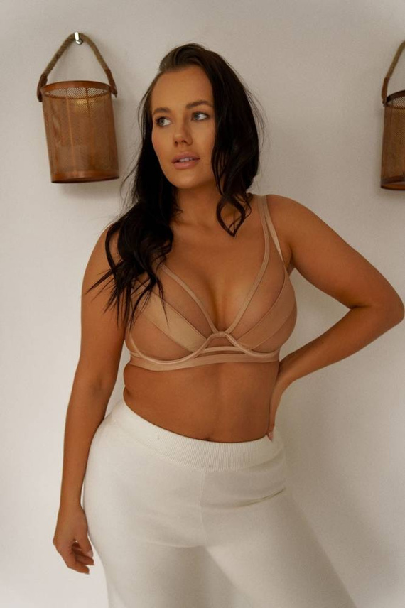 Biustonosz miękki SC-932 Lou Kinga skin/beżowy