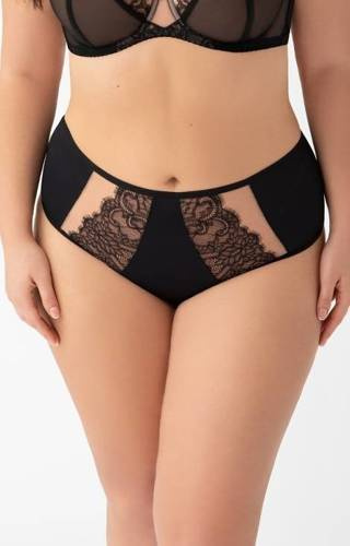 Figi damskie K 759 Saanvi Gorsenia - czarny