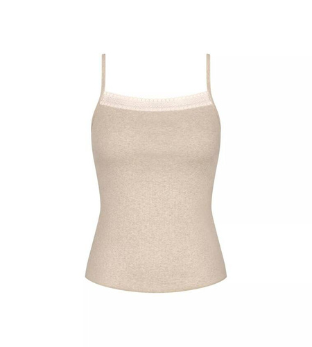 GO Ribbed Spaghetti Top Sloggi - Grey Combination