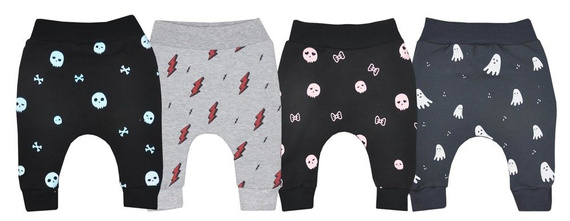 Spodenki niemowlęce "BAGGY" Koala szare