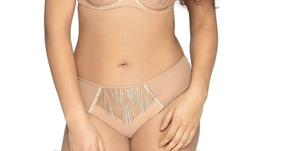 Półusztywniany Biustonosz Maxi 1941 Ava - biały