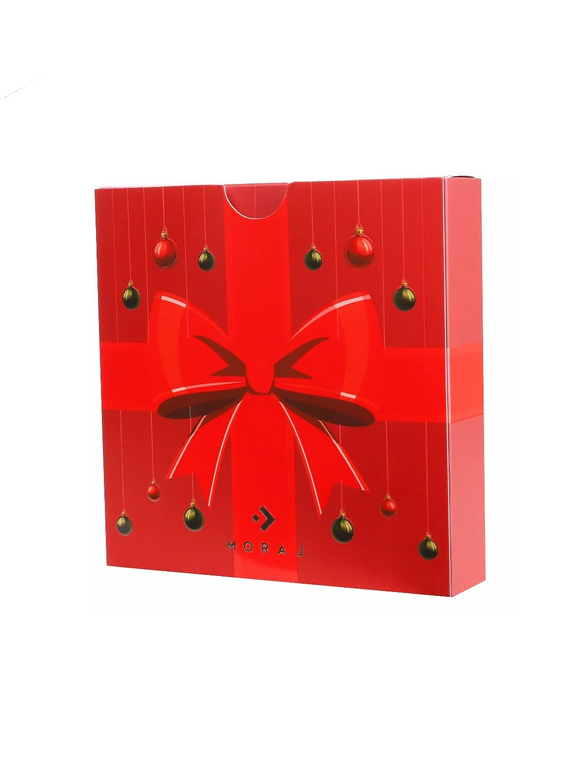 Moraj MBX600-356 – męskie bokserki świąteczne z bawełny, w opakowaniu prezentowym