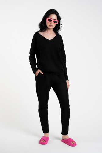 Komplet Damski Karina Italian Fashion - czarny