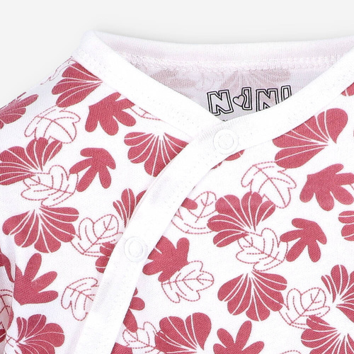 Body kopertowe z bawełny organicznej Wesoła Panda Nini druk