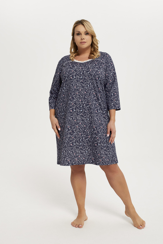 Koszula nocna damska Sajna Italian Fashion - druk