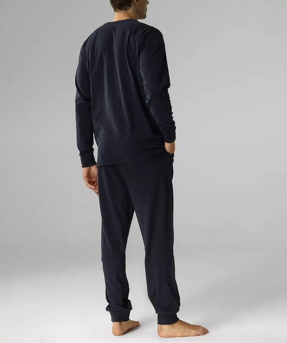 Piżama męska krótki rękaw,NMP-378 Atlantic- granatowy