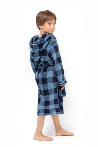 Cool szlafrok chłopięcy Envie blue/navy