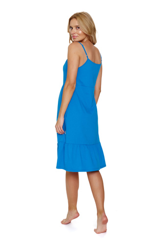 TM.7244 Koszula Nocna ciążowa i do karmienia Doctor Nap - ocean blue