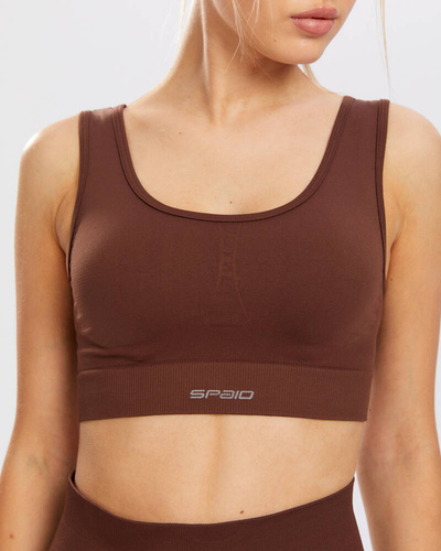 Biustonosz sportowy Adapt Spaio coffee