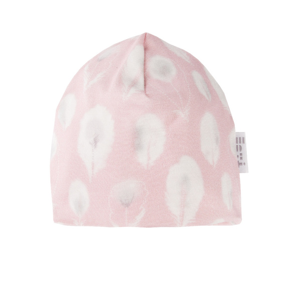 Czapka niemowlęca Bamboo Ewa Klucze - róż