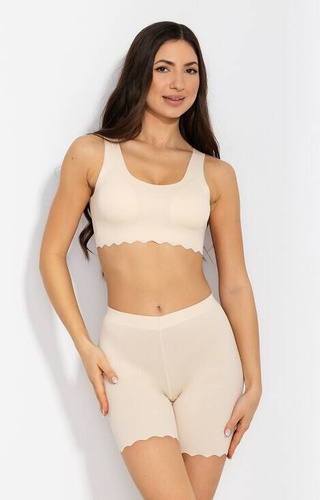 Feel Good Midi Bermudy damskie Mitex beżowy