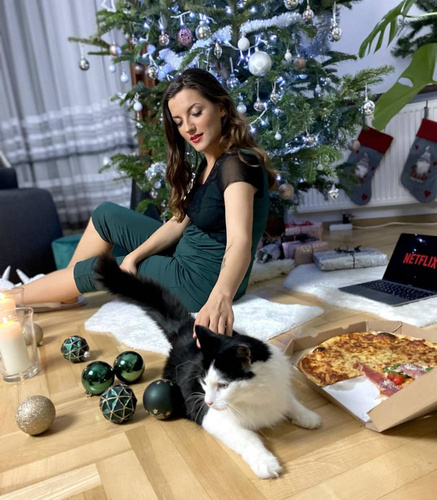 Piżama Damska 490 Artemise  Forex - zielony