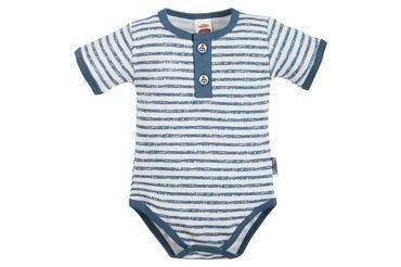 Body polo z krótkim rękawem "BLUE SEA"  Makoma paski
