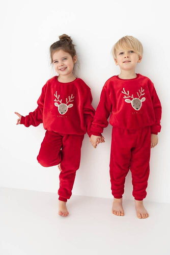 Piżama dziecięca Harriet Kids Sensis - czerwony