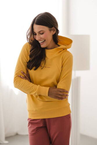 Bluza do karmienia Milk Please Milk&Love z kapturem banana