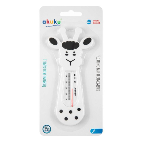 Owca Termometr kąpielowy Akuku biały