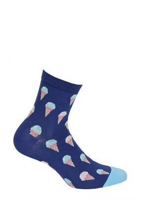 G84.01N Skarpety Damskie wzorowane Gatta 772 blue