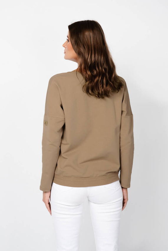 Bluza damska Karina Italian Fashion - camel