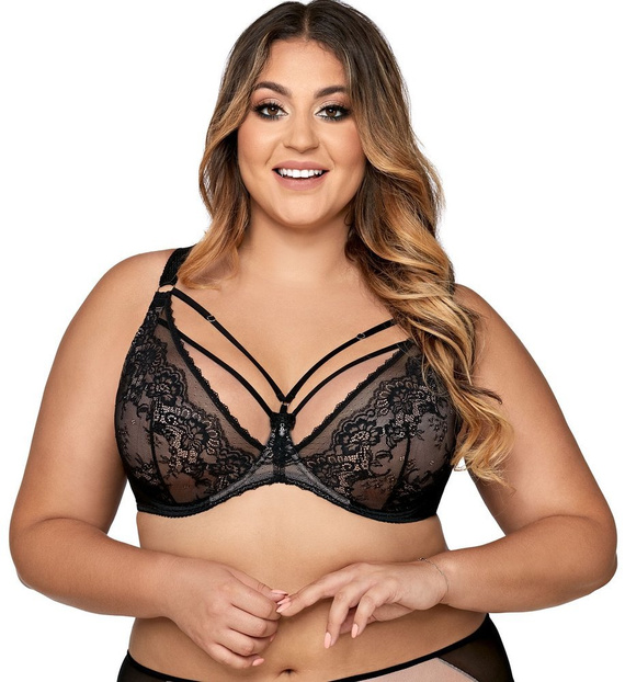 1824 Miękki Biustonosz Ava czarny