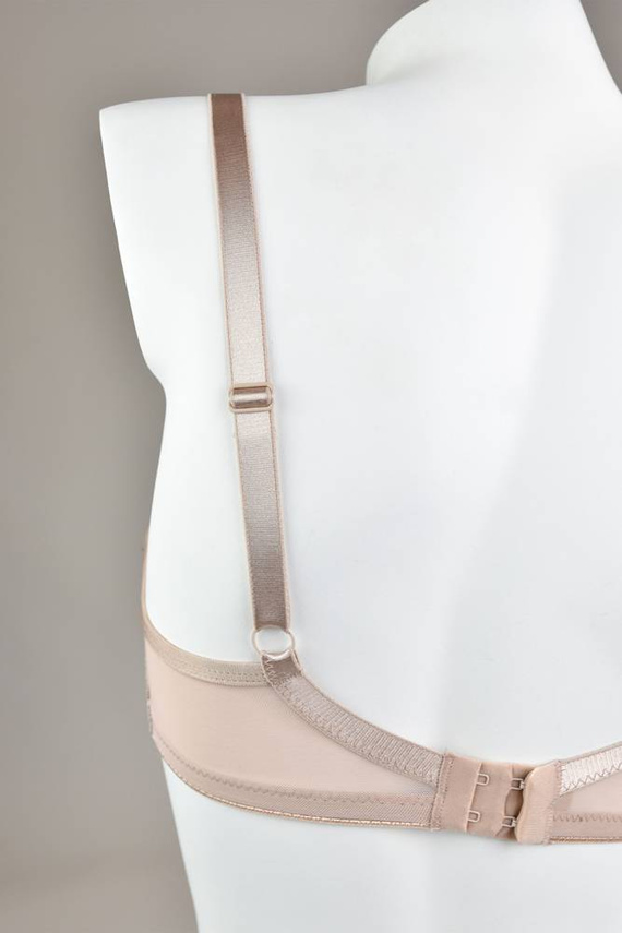 Biustonosz miękki soft 19178 Roma Plunge Mediolano beżowy