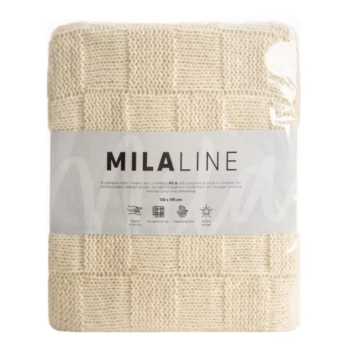 Koc narzuta Pled 2 Eurofirany beżowy