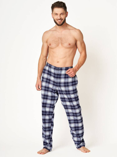 Spodnie piżamowe MHT 412 Key granatowy