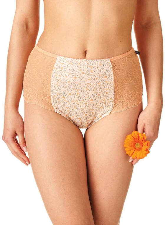 Figi damskie LPF 173 2-pak Key pomarańczowy zielony