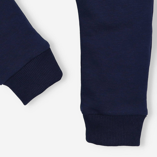 Spodnie dresowe z bawełny organicznej Samoloty Nini granatowy