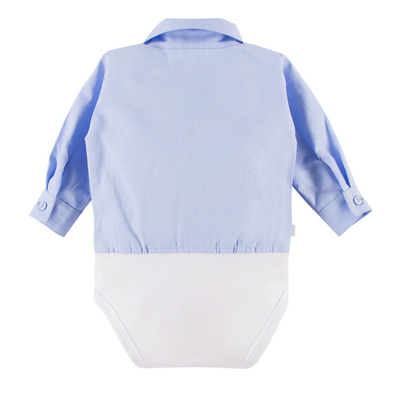 Body z kołnierzykiem Ceremony Eevi - niebieski