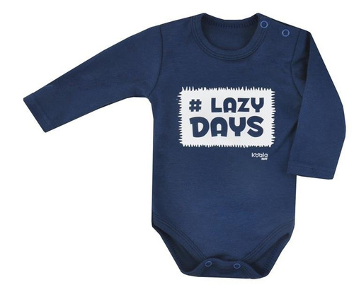 Body niemowlęce "LAZY DAYS" Koala musztardowe