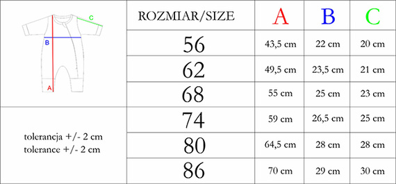 Pajacyk niemowlęcy 209032 Rosy Nicol