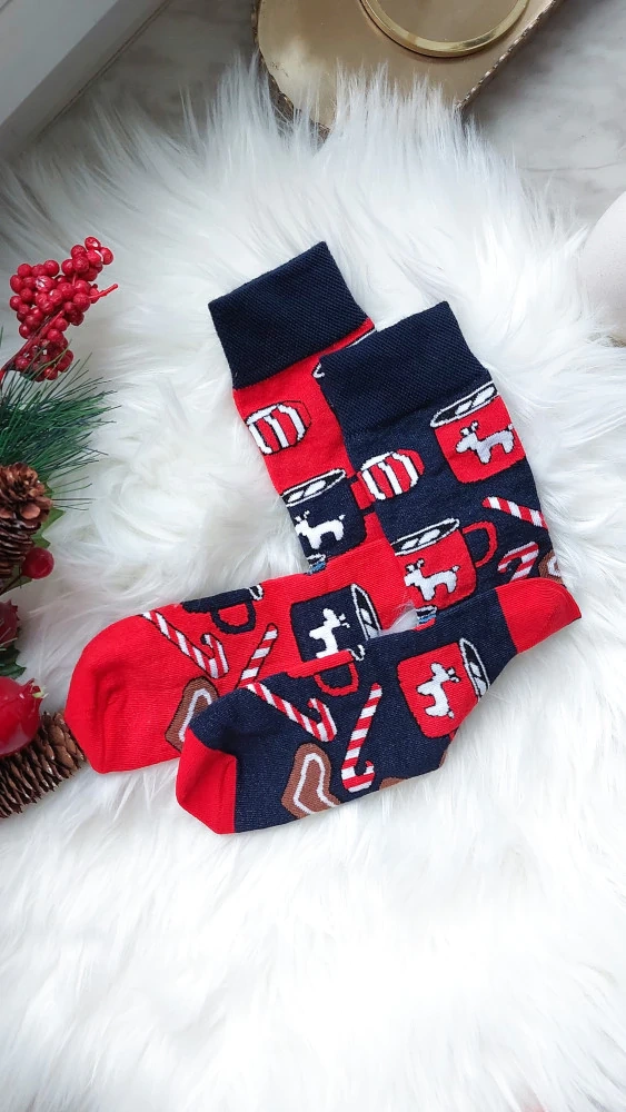 Skarpety długie S162D Cookies Italian Fashion