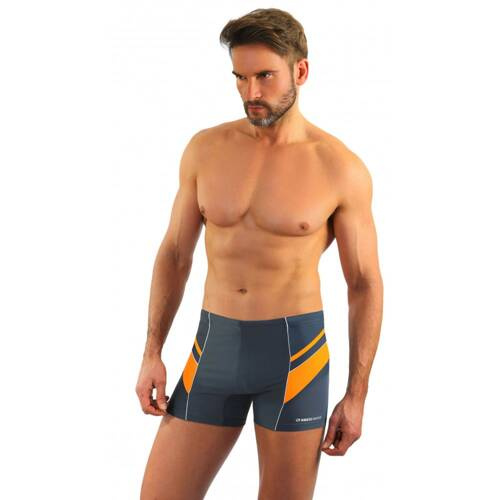 Bokserki kąpielowe BD357 Sesto Senso grafitowy