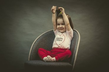 Body krótki rękaw "Córunia tatunia" Moocha białe